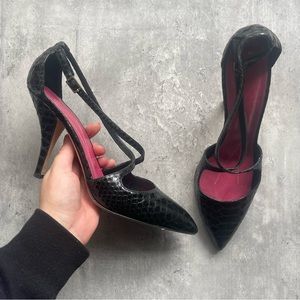Elegant Black Stiletto Heels
